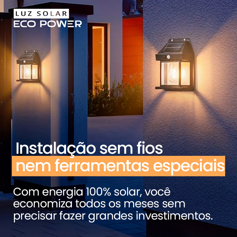 Luz Solar EcoPower – Energia inteligente para iluminar