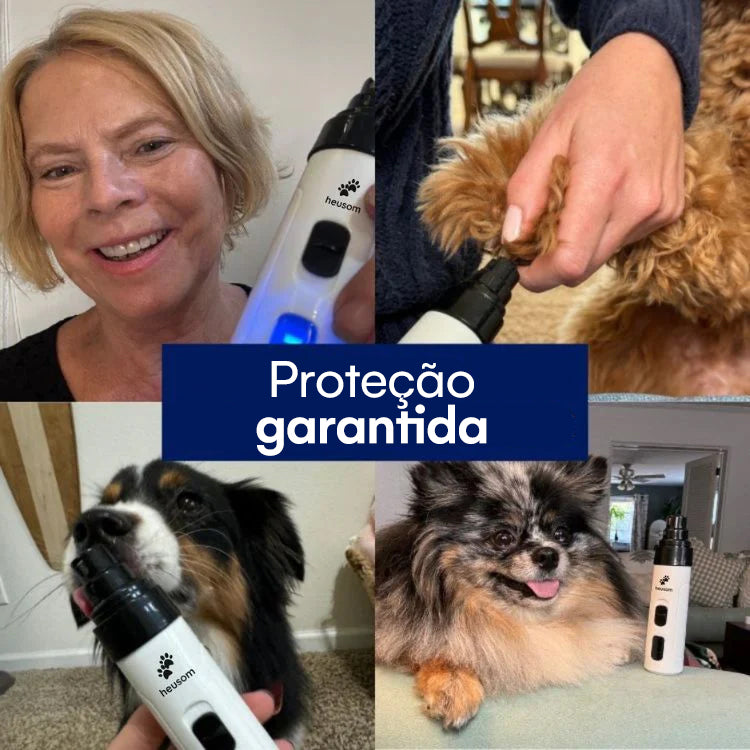 Lima Elétrica Silenciosa para Cães