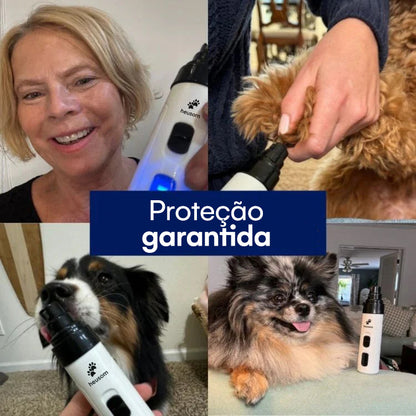 Lima Elétrica Silenciosa para Cães